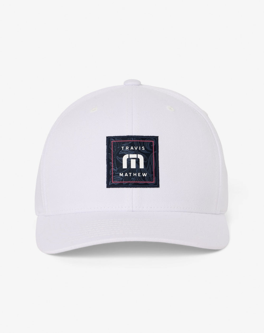 White Travis Mathew Final Boarding Snapback Hat