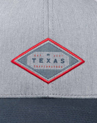 Heather Grey Travis Mathew Bellville Tx Snapback Hat
