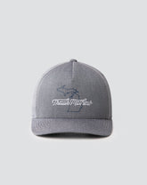 Heather Quiet Shade Travis Mathew Euchre Snapback Hat