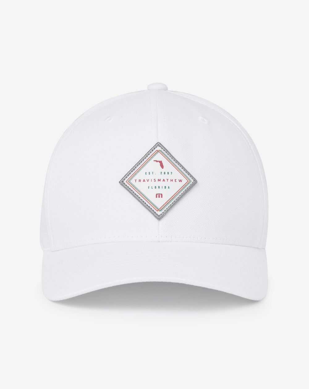 White Travis Mathew Loan Shark Snapback Hat
