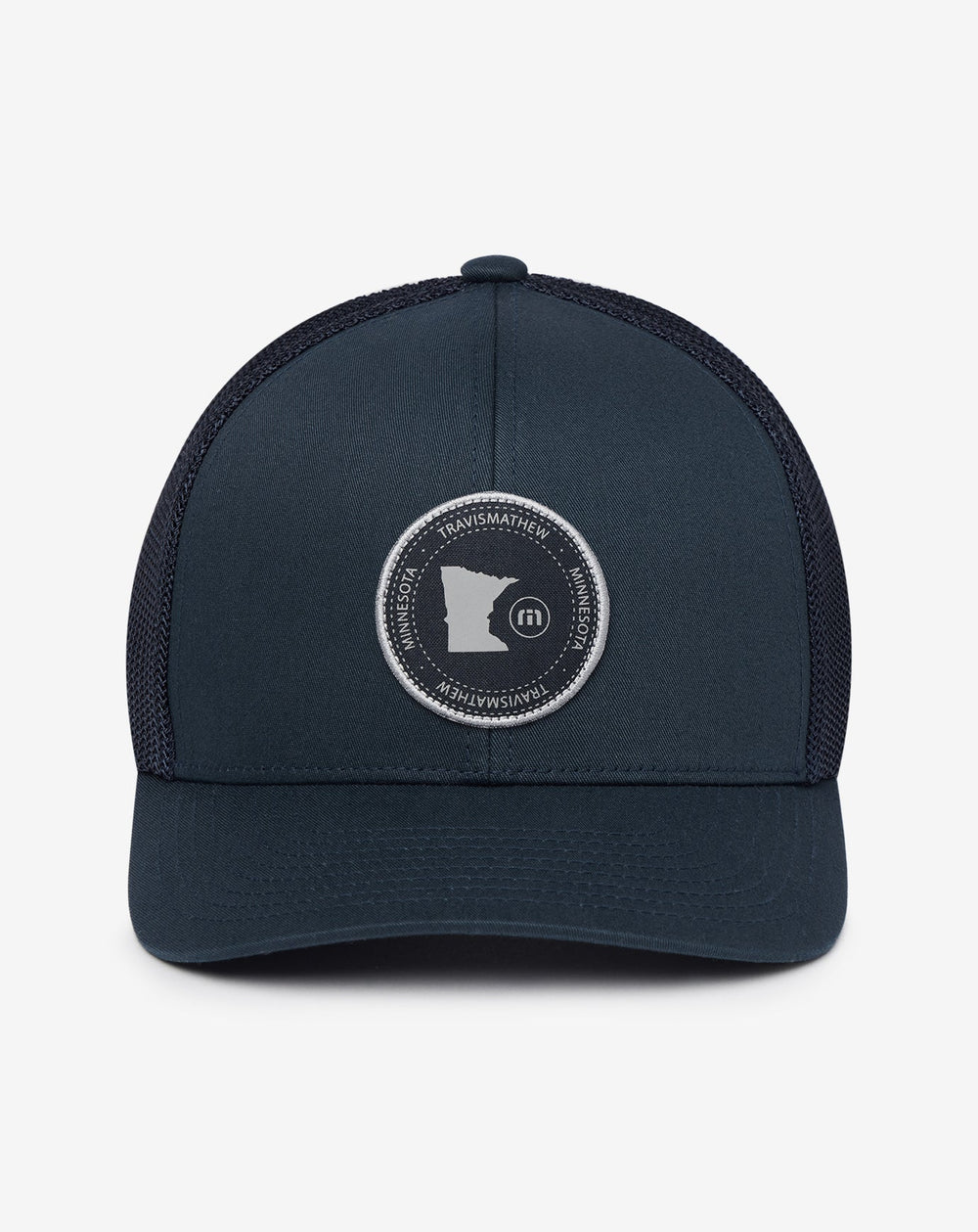 Navy Travis Mathew Oh For Sure 2.0 Snapback Hat
