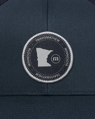 Navy Travis Mathew Oh For Sure 2.0 Snapback Hat