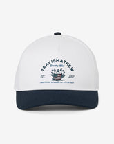 White Travis Mathew Firecracker Fiesta Snapback Hat