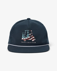 Total Eclipse Travis Mathew View From Above Snapback Hat