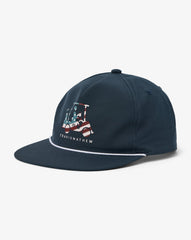Total Eclipse Travis Mathew View From Above Snapback Hat