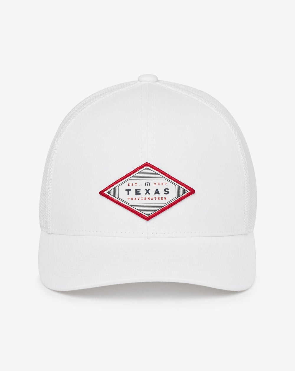 White Travis Mathew Bellville Tx 2.0 Snapback Hat