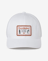 White Travis Mathew Haupaia Pie Snapback Hat
