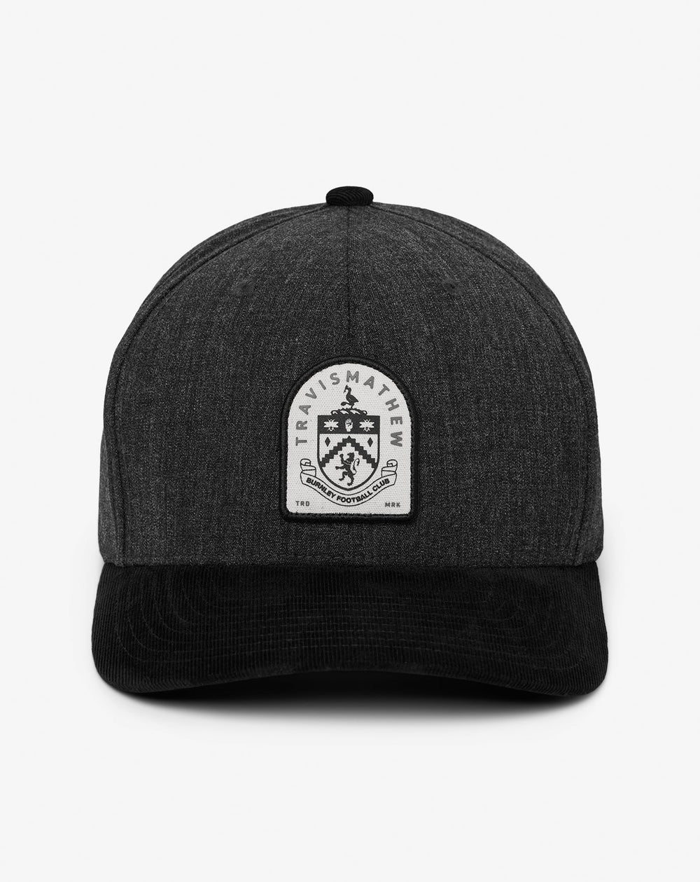 Black Travis Mathew Burnley Rustic Road Snapback Hat