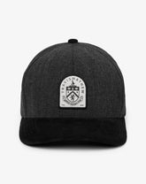Black Travis Mathew Burnley Rustic Road Snapback Hat