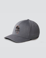 Heather Quiet Shade Travis Mathew Best Beach Snapback Hat