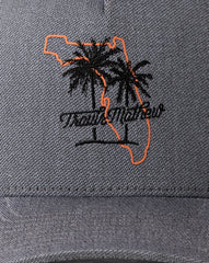 Heather Quiet Shade Travis Mathew Best Beach Snapback Hat