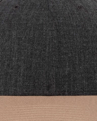 Heather Black/Portabella Travis Mathew Go Around Snapback Hat
