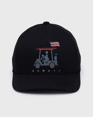 Black Travis Mathew Northern Point Snapback Hat