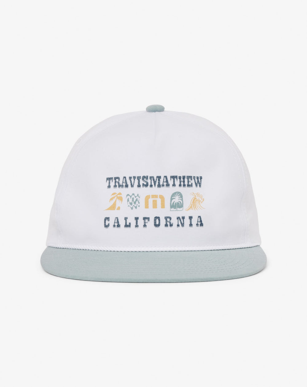 White Travis Mathew Sequoia Spirit Snapback Hat