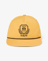 Spruce Yellow Travis Mathew Local Favorite Snapback Hat