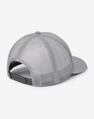 Heather Grey Travis Mathew USC Leather Patch Snapback Hat