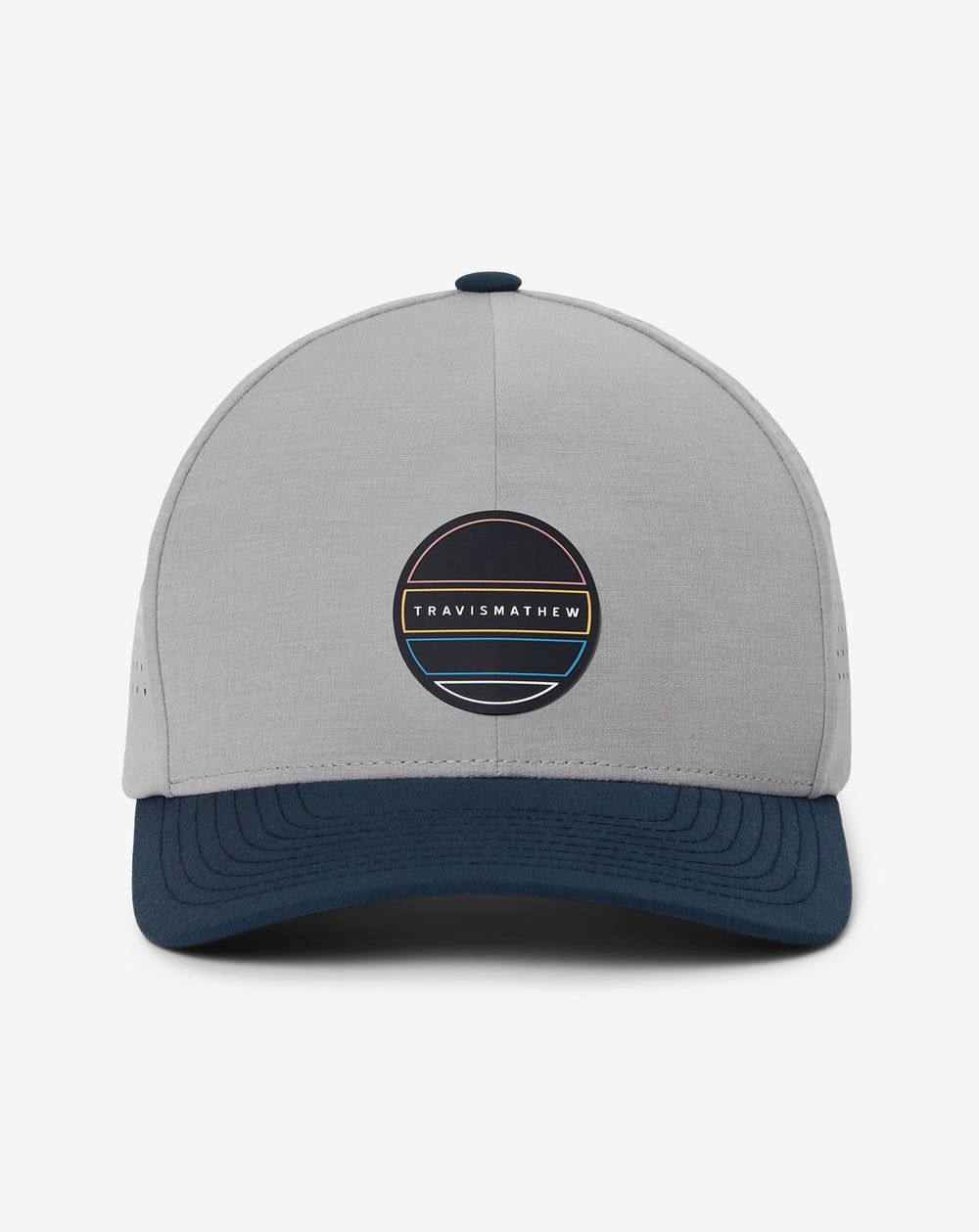 Heather Grey Travis Mathew Epic Quest Snapback Hat