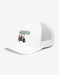White Travis Mathew Bag Of Gifts Snapback Hat