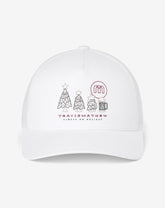 White Travis Mathew Gifting Snapback Hat