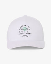White Travis Mathew Summer Sail Snapback Hat