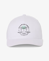 White Travis Mathew Summer Sail Snapback Hat