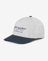 Heather Grey Travis Mathew Perfect Plan Snapback Hat