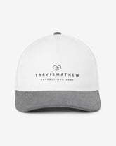 White Travis Mathew Bike Tour Snapback Hat