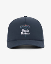 Mood Indigo/Vintage Indigo Travis Mathew Vacation Home Snapback Hat