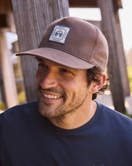 Chocolate Brown Travis Mathew Cheers Snapback Hat