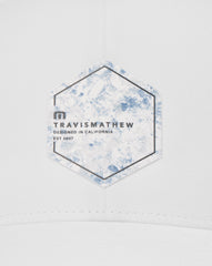 White Travis Mathew Ocean Vessel Snapback Hat