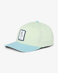 Aqua Foam Travis Mathew Special Place Snapback Hat