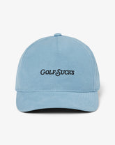 Copen Blue Travis Mathew Golf Sucks Snapback Hat