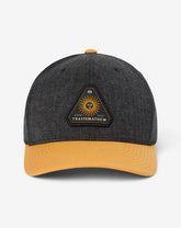 Heather Black Travis Mathew Bumpy Flight Snapback Hat