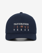 Total Eclipse Travis Mathew Texas Toasty Snapback Hat