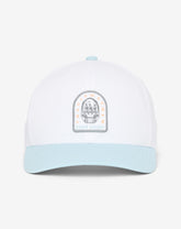 White Travis Mathew Glove Save Snapback Hat