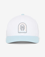 White Travis Mathew Glove Save Snapback Hat