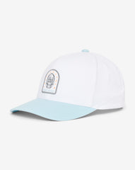 White Travis Mathew Glove Save Snapback Hat