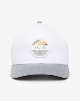 White Travis Mathew Test The Waters Fitted Hat