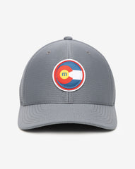 Grey Travis Mathew Hop Boulders Fitted Hat
