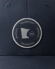 Blue Nights Travis Mathew Oh For Sure Fitted Hat