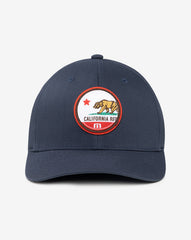 Blue Nights Travis Mathew Cali Patch 3.0 Fitted Hat