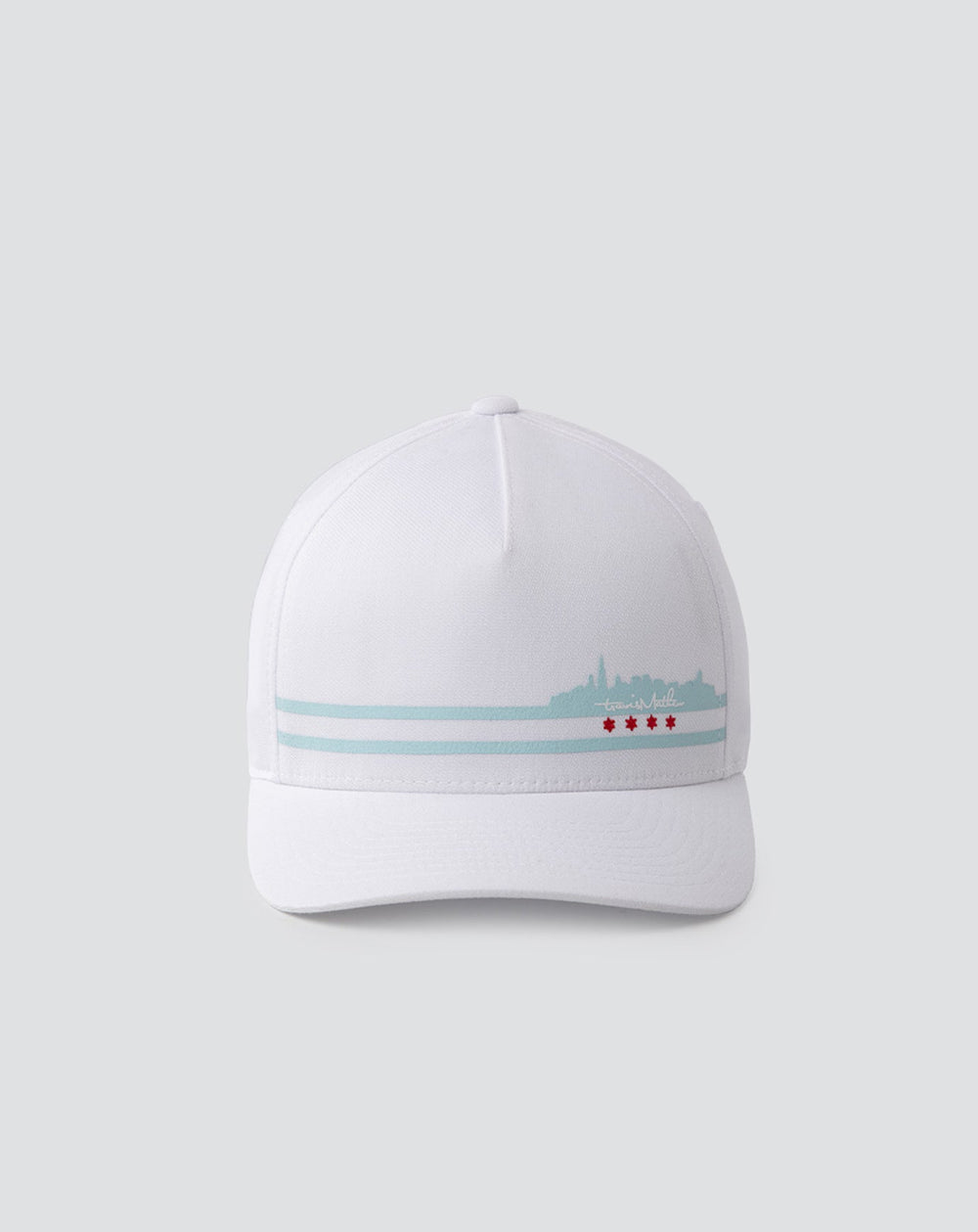 White Travis Mathew Fosse Fitted Hat