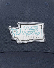 Blue Nights Travis Mathew Sunbreaks Fitted Hat