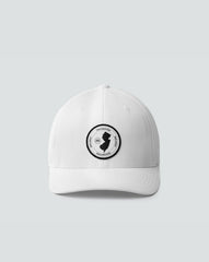 White Travis Mathew East Coast Time Fitted Hat