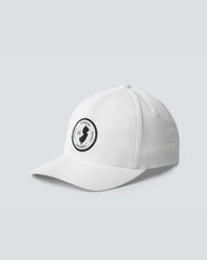 White Travis Mathew East Coast Time Fitted Hat