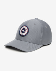 Grey Travis Mathew Wicked 2.0 Fitted Hat