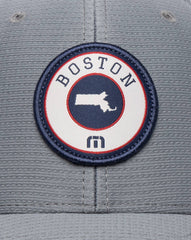 Grey Travis Mathew Wicked 2.0 Fitted Hat