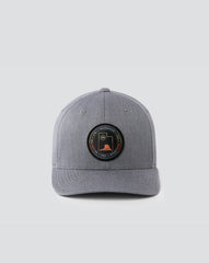 Heather Quiet Shade Travis Mathew Four Corners Fitted Hat