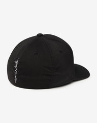 Black Travis Mathew Bat Watching Fitted Hat