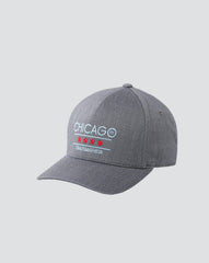 Heather Quiet Shade Travis Mathew South Side Fitted Hat